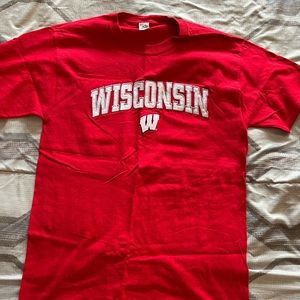 Embroidered Wisconsin T-Shirt